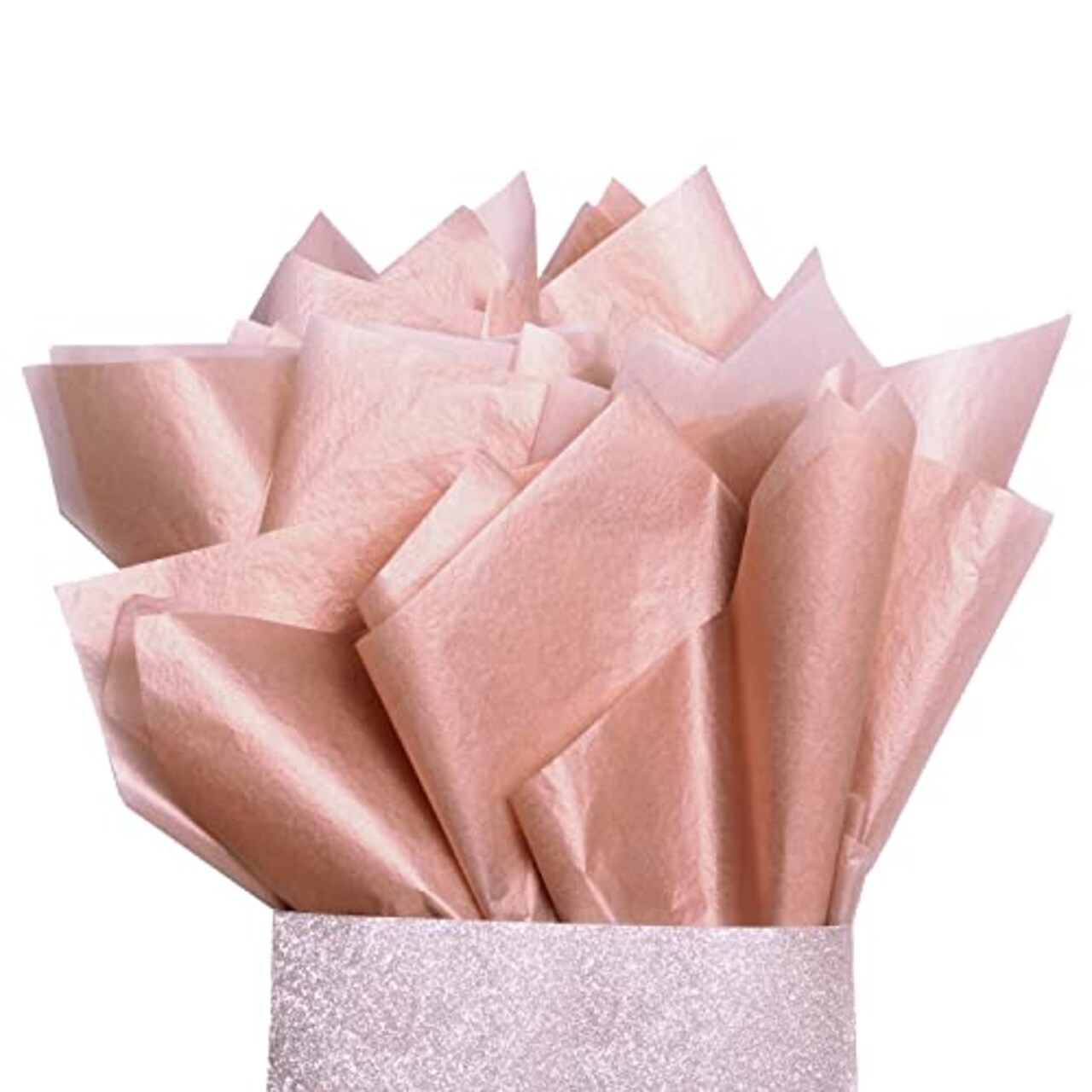 Rose gold hot sale metallic wrapping paper